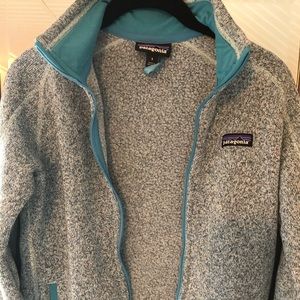 BRAND NEW BLUE PATAGONIA BETTER SWEATER JACKET